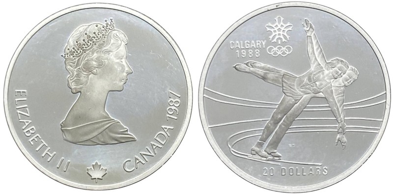 Canada - Moneta Commemorativa - Elisabetta II (dal 1952) 20 Dollari 1987 commemo...