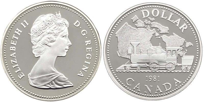 Canada - Moneta Commemorativa - Elisabetta II (dal 1952) 1 Dollaro 1981 commemor...