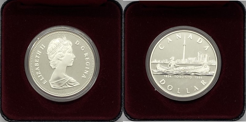 Canada - Moneta Commemorativa - Elisabetta II (dal 1952) 1 Dollaro 1984 commemor...