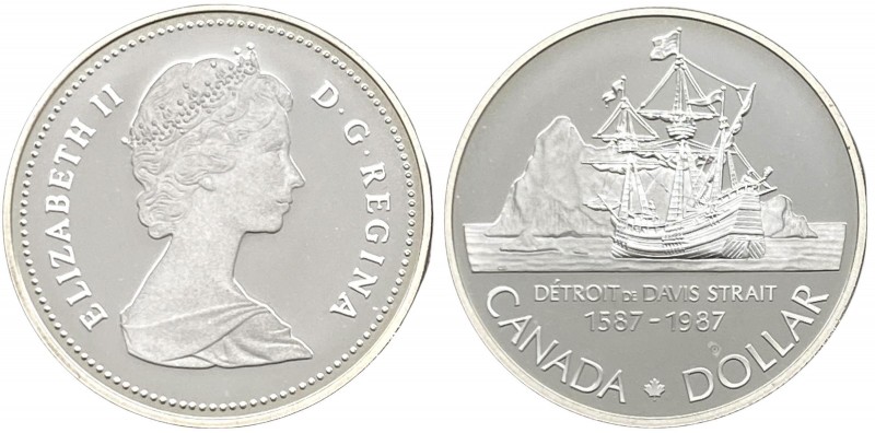 Canada - Moneta Commemorativa - Elisabetta II (dal 1952) 1 Dollaro 1987 commemor...
