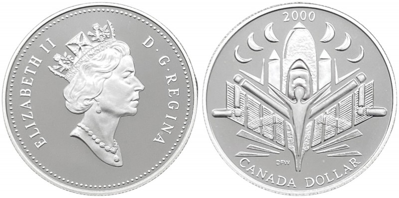 Canada - Moneta Commemorativa - Elisabetta II (dal 1952) 1 Dollaro 2000 commemor...