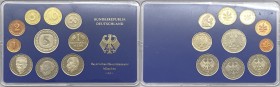 Germania - Divisionale - Repubblica Democratica Tedesca (1949-1990) serie 1981 - composta da 10 valori zecca di Munchen (D) - 5 Marchi (Ag) - 2 Marchi...