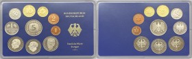 Germania - Divisionale - Repubblica Democratica Tedesca (1949-1990) serie 1985 - composta da 10 valori zecca di Stuttgart (F) - 5 Marchi (Ag) - 2 Marc...