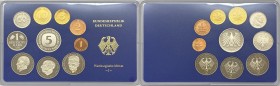 Germania - Divisionale - Repubblica Democratica Tedesca (1949-1990) serie 1985 - composta da 10 valori zecca di Munze (J) - 5 Marchi (Ag) - 2 Marchi (...