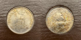 Moneta Commemorativa - Serie Lire - Nuova Monetazione (dal 1972) 1000 Lire 1979 - celebrativa dell'Unit&agrave; Europea - Gig. 183 - Ag - in confezion...