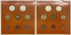 Austria - Repubblica d'Austria (dal 1955) serie 2008 - composta da 8 valori - Euro 2 - Euro 1 - Cent 50 - Cent 20 - Cent 10 - Cent 5 - Cent 2 - Cent 2...