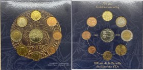Belgio - Alberto II (1993-2013) serie 2002 - commemorativa del 700° anniversario della battaglia di "Eperons d'Or" anche conosciuta come battaglia di ...