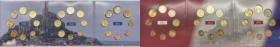 Francia - Cofanetto - Quinta Repubblica (dal 1958) - set composto da tre diverse serie divisionali degli anni 1999 - 2000 - 2001 dedicato alla città d...
