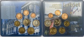 Lussemburgo - Enrico di Lussemburgo (dal 2000) serie 2002 - composto da 8 valori - Euro 2 - Euro 1 - Cent 50 - Cent 20 - Cent 10 - Cent 5 - Cent 2 - C...
