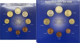 Malta - Repubblica di Malta (dal 1974) serie 2008 - composta da 8 valori - Euro 2 - Euro 1 - Cent 50 - Cent 20 - Cent 10 - Cent 5 - Cent 2 - Cent 1
...
