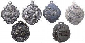 Lotto composto da 3 medagliette votive - 2 a ricordo della Cresima - 1 a ricordo della Comunione - tutte con appiccagnolo

n.a.

 Worldwide shippi...