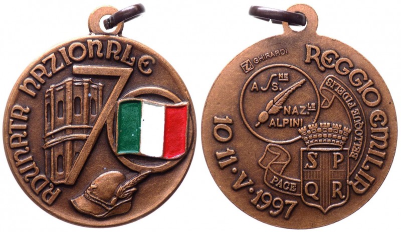 Alpini - Medaglia emessa dall' Associazione Nazionale Alpini - Commemorativa del...