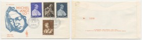 Vaticano - Emissione del 22 Aprile 1964 - Michelangelo - Francobolli Poste Vaticane da 15 - 50 - 100 - 250 Lire - (N°2250) - New York

n.a.

 Worl...