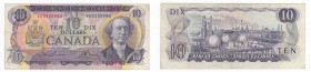 Canada - Elisabetta II (dal 1952) - Bank of Canada/Banque du Canada - 10 dollari - 1971 - N° serie VG4230986 - P#088c

SPL

 Worldwide shipping