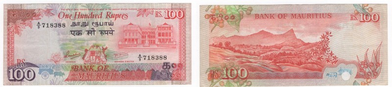 Mauritius - Repubblica di Mauritius (dal 1968) 100 rupie - Bank of Mauritius - e...