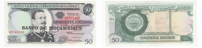 Mozambico - Repubblica del Mozambico (dal 1975) 50 escudos - Banco Nacional Ultr...