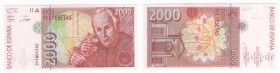 Spagna -&nbsp;Juan Carlos I (1975-2014) - 2000 pesetas tipo "Munis" - Banco de Espana - Emissione del 24 aprile 1992 - N&deg; serie 2F5801292 - P#164...
