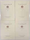 Cataloghi - Set di 4 cataloghi di aste numismatiche di Eugubium di Andrea Cavicchi - n° 20 - 21 - 26 - 27 - tutte svolte tra il 2009 e il 2013

n.a....