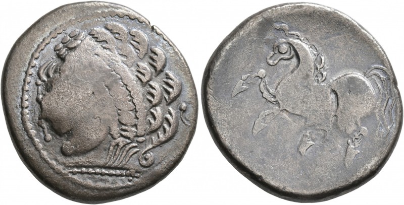CENTRAL EUROPE. Noricum (West). Circa 2nd to 1st centuries BC. Tetradrachm (Silv...