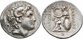 KINGS OF THRACE. Lysimachos, 305-281 BC. Tetradrachm (Silver, 32 mm, 16.79 g, 12 h), Lampsakos, circa 297/6-282/1. Diademed head of Alexander the Grea...