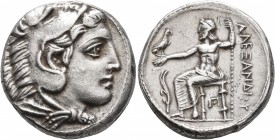 KINGS OF MACEDON. Alexander III ‘the Great’, 336-323 BC. Tetradrachm (Silver, 25 mm, 16.89 g, 7 h), Amphipolis, struck under Kassander, circa 316-311....