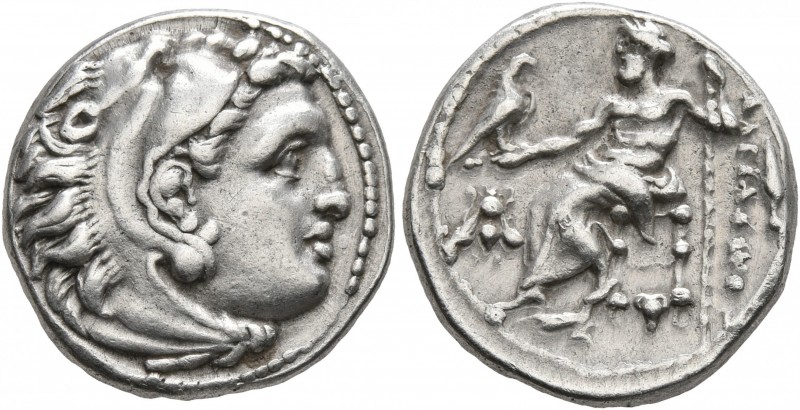 KINGS OF MACEDON. Alexander III ‘the Great’, 336-323 BC. Drachm (Silver, 16 mm, ...