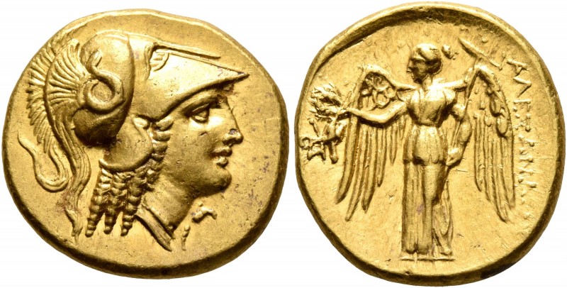 KINGS OF MACEDON. Alexander III ‘the Great’, 336-323 BC. Stater (Gold, 19 mm, 8....