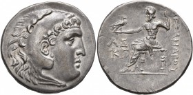 KINGS OF MACEDON. Alexander III ‘the Great’, 336-323 BC. Tetradrachm (Silver, 28 mm, 16.66 g, 12 h), Aspendos, CY 23 = 190/89. Head of Herakles to rig...