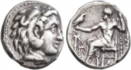 KINGS OF MACEDON. Alexander III ‘the Great’, 336-323 BC. Hemidrachm (Silver, 12 mm, 2.09 g, 7 h), Babylon II, struck under Seleukos I, circa 311-after...