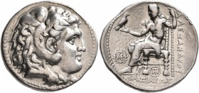 KINGS OF MACEDON. Alexander III ‘the Great’, 336-323 BC. Tetradrachm (Silver, 29 mm, 17.00 g, 1 h), Babylon I, struck under Peithon, circa 315-311. He...