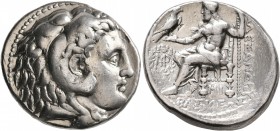 KINGS OF MACEDON. Alexander III ‘the Great’, 336-323 BC. Tetradrachm (Silver, 26 mm, 17.06 g, 4 h), Babylon I, struck under Seleukos I, circa 311-300....