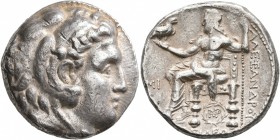 KINGS OF MACEDON. Alexander III ‘the Great’, 336-323 BC. Tetradrachm (Silver, 24 mm, 17.07 g, 2 h), Babylon I, struck under Seleukos I, circa 311-300....