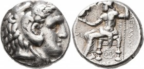 KINGS OF MACEDON. Alexander III ‘the Great’, 336-323 BC. Tetradrachm (Silver, 24 mm, 17.15 g, 10 h), Babylon I, struck under Seleukos I, circa 311-300...