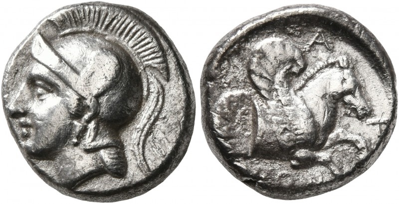 MYSIA. Adramytion. Orontes, satrap of Mysia, circa 357-352 BC. Tetrobol (Silver,...