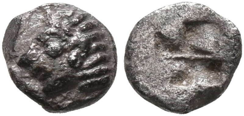 IONIA. Kolophon. Circa 530/25-500 BC. Tetartemorion (Silver, 5 mm, 0.14 g), Pers...