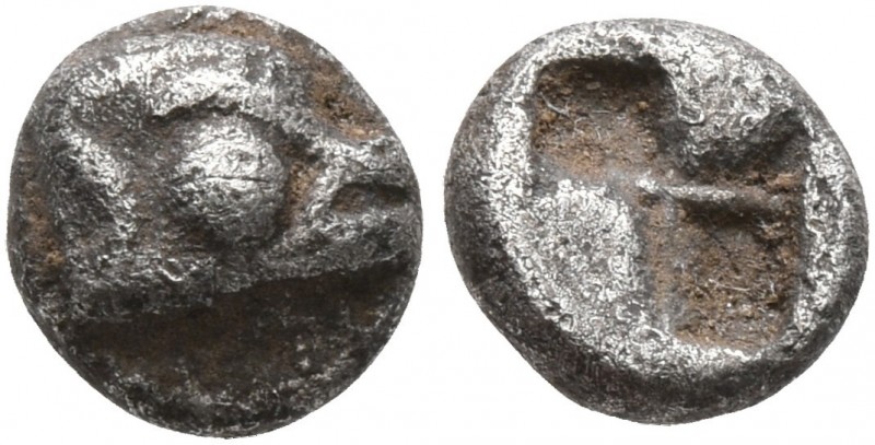 IONIA. Phokaia. Circa 525/0-500 BC. Hemiobol (Silver, 6 mm, 0.48 g). Head of a s...