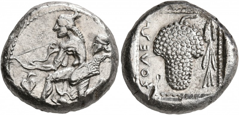 CILICIA. Soloi. Circa 440-410 BC. Stater (Silver, 20 mm, 10.68 g, 1 h). Amazon, ...