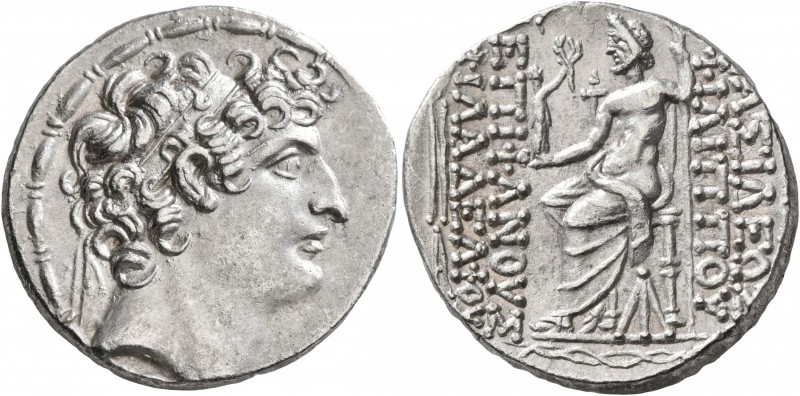 SELEUKID KINGS OF SYRIA. Philip I Philadelphos, circa 95/4-76/5 BC. Tetradrachm ...