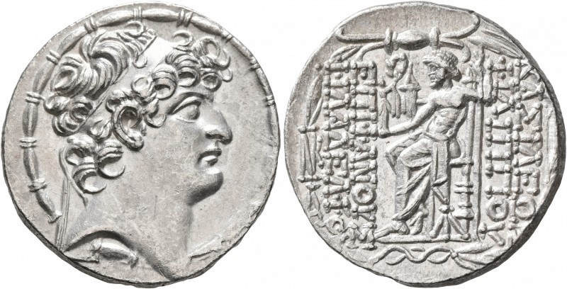 SELEUKID KINGS OF SYRIA. Philip I Philadelphos, circa 95/4-76/5 BC. Tetradrachm ...