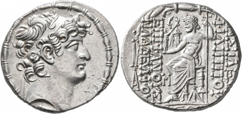 SELEUKID KINGS OF SYRIA. Philip I Philadelphos, circa 95/4-76/5 BC. Tetradrachm ...