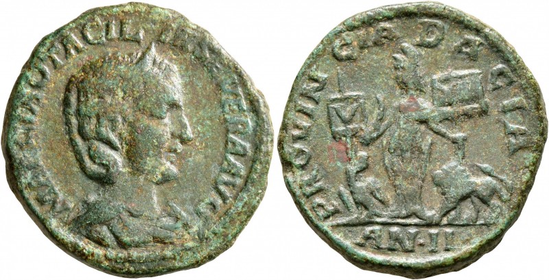 DACIA. Otacilia Severa, Augusta, 244-249. 'Sestertius' (Bronze, 27 mm, 14.23 g, ...