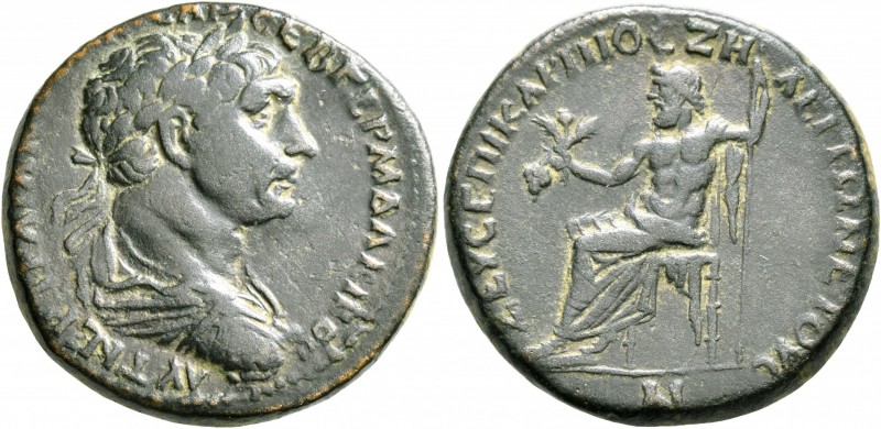 PONTUS. Zela. Trajan, 98-117. Diassarion (Bronze, 24 mm, 10.30 g, 5 h), CY 50 = ...