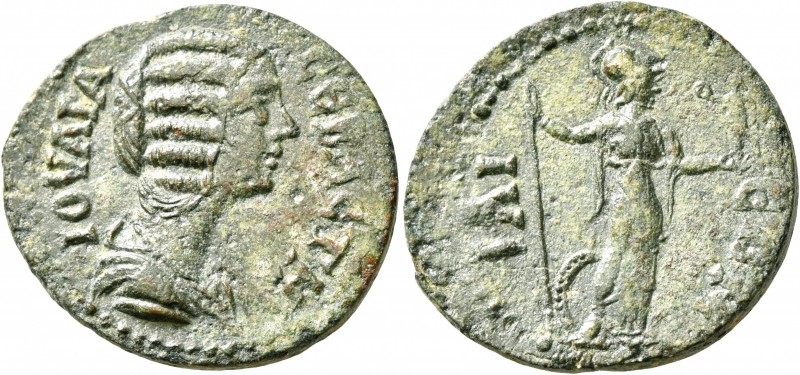 TROAS. Ilium. Julia Domna, Augusta, 193-217. Diassarion (?) (Bronze, 27 mm, 10.3...