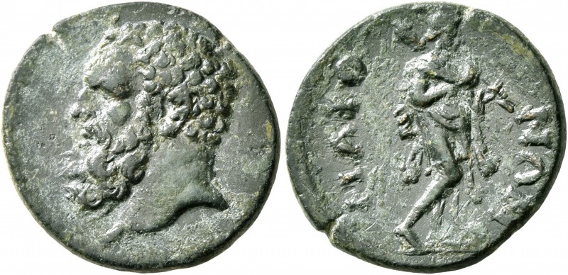 LYDIA. Maeonia. Pseudo-autonomous issue. Hemiassarion (Bronze, 18 mm, 3.63 g, 6 ...