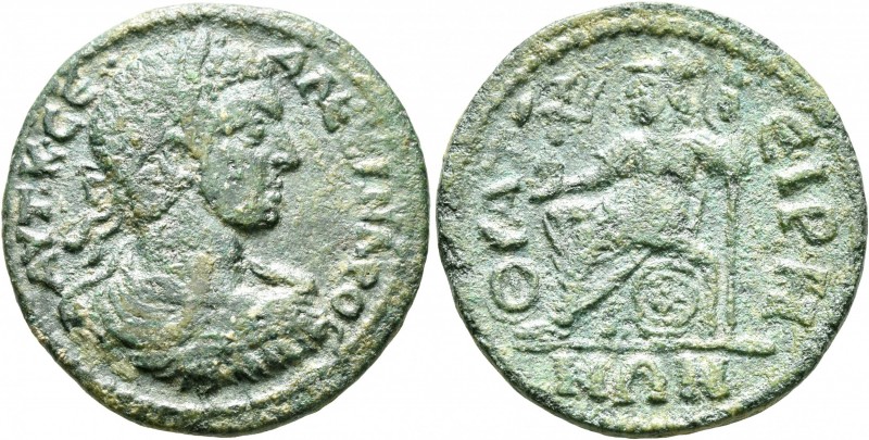 LYDIA. Thyateira. Severus Alexander, 222-235. Diassarion (Bronze, 26 mm, 9.20 g,...