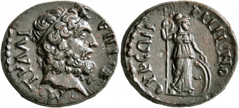 PHRYGIA. Flavia-Grimenothyrae. Pseudo-autonomous issue. Assarion (Bronze, 19 mm,...