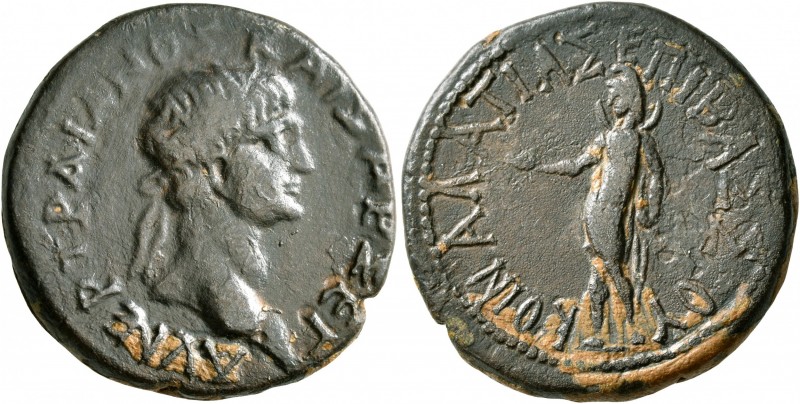 GALATIA. Koinon of Galatia. Trajan, 98-117. Diassarion (Bronze, 25 mm, 11.00 g, ...