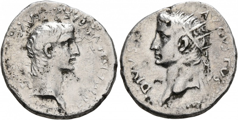 CAPPADOCIA. Caesaraea-Eusebia. Germanicus, with Divus Augustus, Caesar, 15 BC-AD...