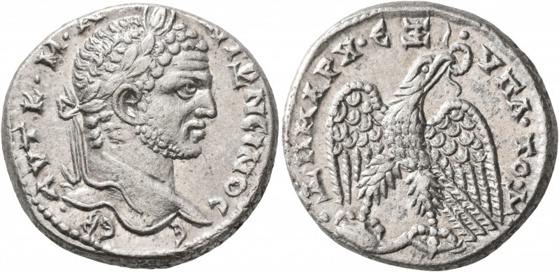 SYRIA, Seleucis and Pieria. Antioch. Caracalla, 198-217. Tetradrachm (Billon, 26...