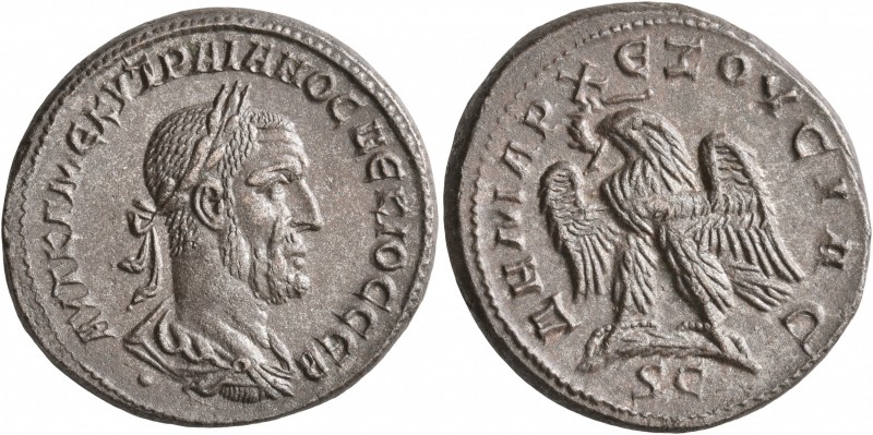 SYRIA, Seleucis and Pieria. Antioch. Trajan Decius, 249-251. Tetradrachm (Billon...